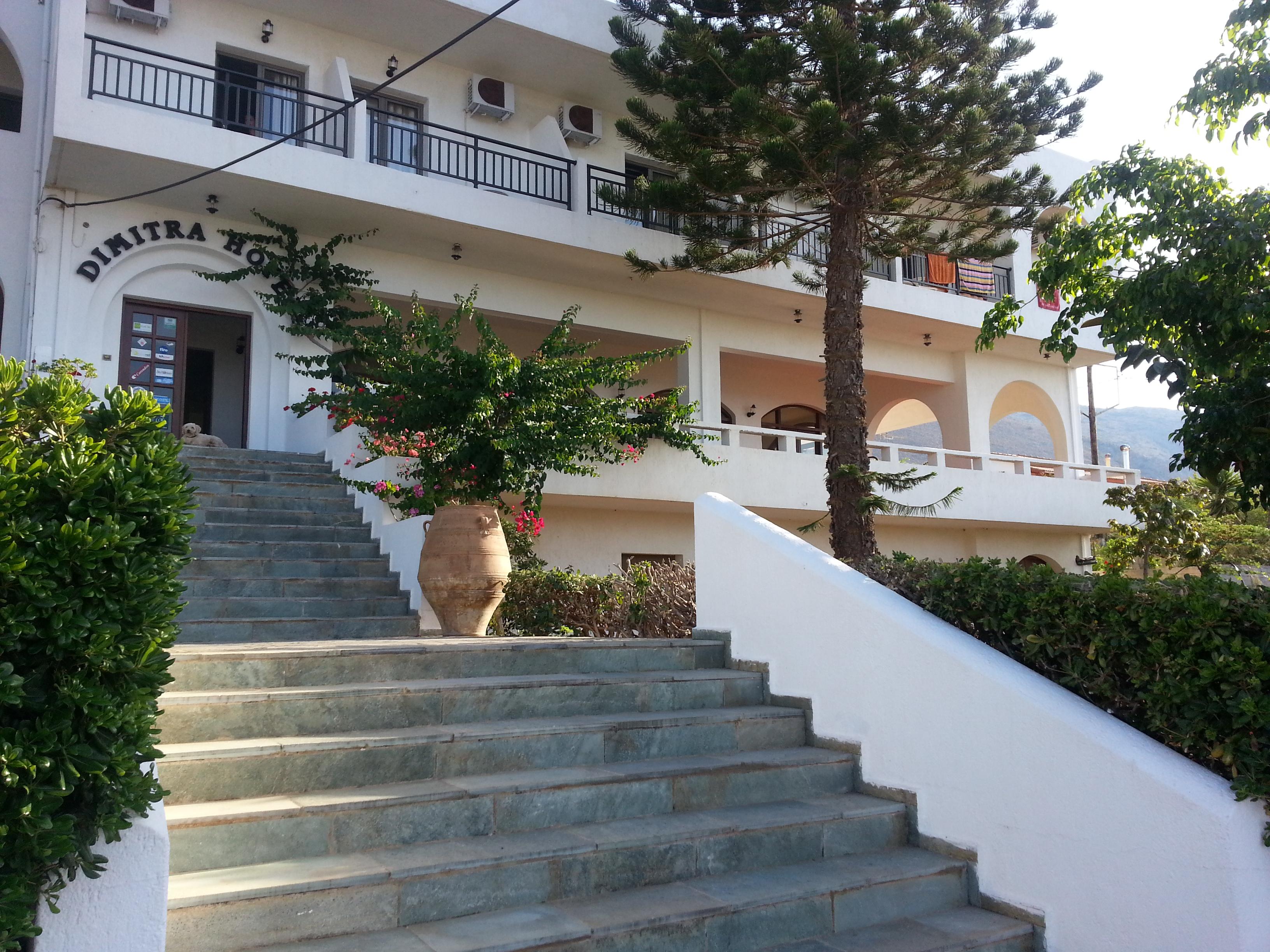 Dimitra Hotel Limenas Chersonisou Exterior foto