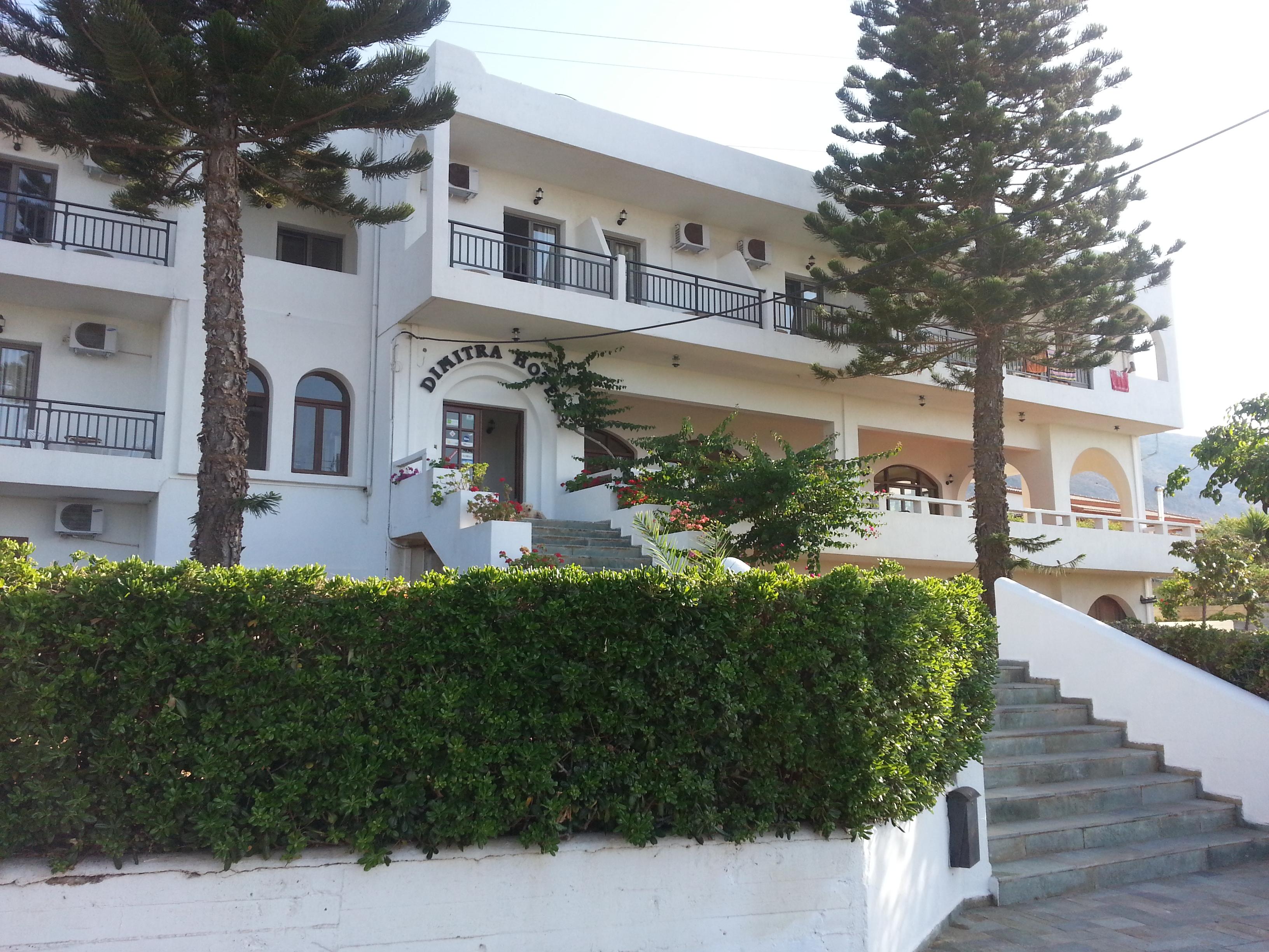 Dimitra Hotel Limenas Chersonisou Exterior foto